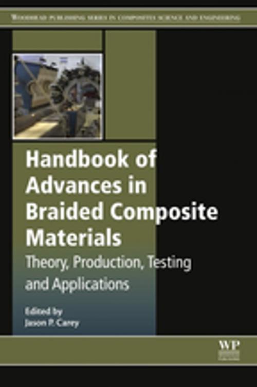 Cover of the book Handbook of Advances in Braided Composite Materials by Jason P. Carey, Elsevier Science