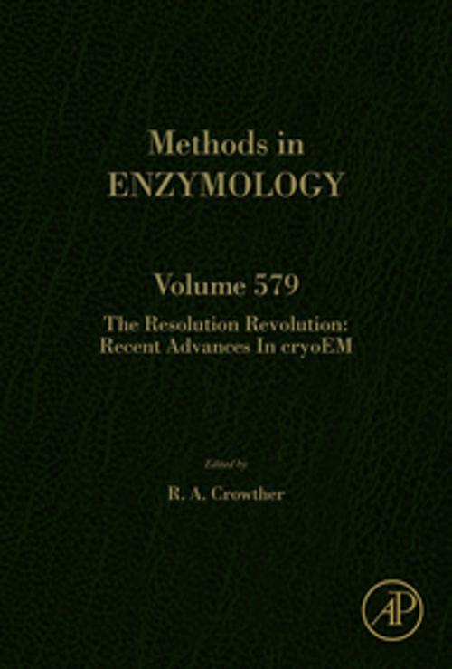 Cover of the book The Resolution Revolution: Recent Advances In cryoEM by R. A Crowther, Elsevier Science