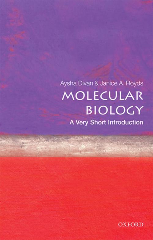 Cover of the book Molecular Biology: A Very Short Introduction by Aysha Divan, Janice Royds, OUP Oxford