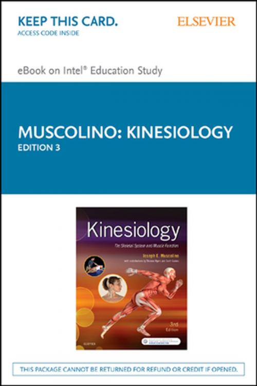 Cover of the book Kinesiology - E-Book by Joseph E. Muscolino, DC, Elsevier Health Sciences