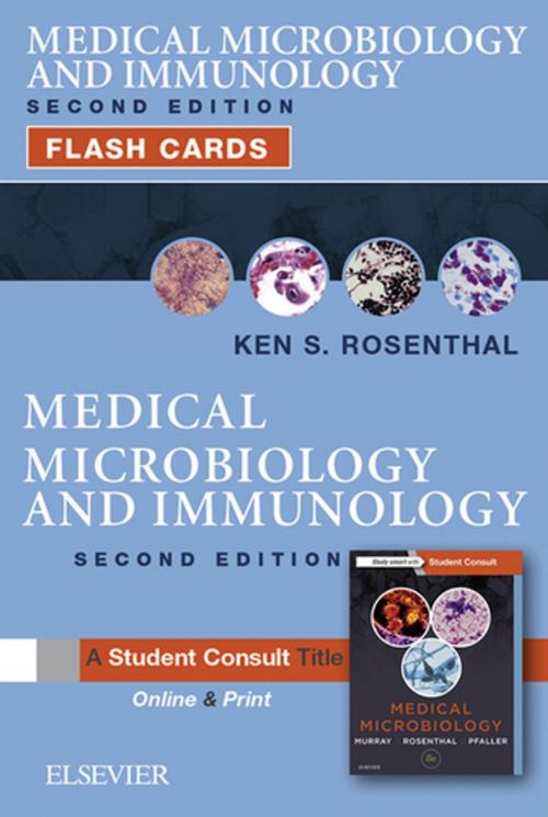 Cover of the book Medical Microbiology and Immunology Flash Cards E-Book by Ken S. Rosenthal, PhD, Elsevier Health Sciences