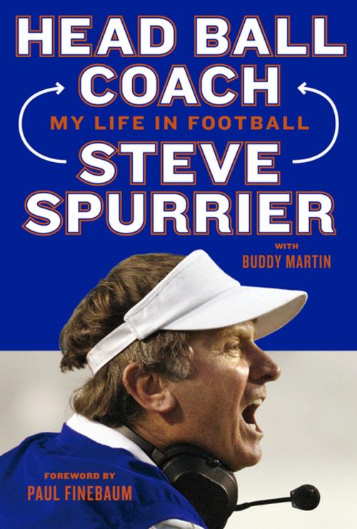 Cover of the book Head Ball Coach by Steve Spurrier, Buddy Martin, Penguin Publishing Group