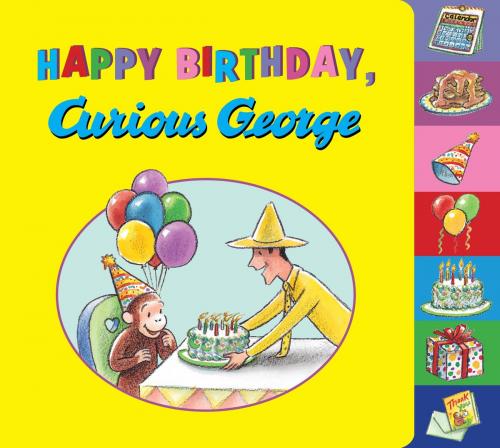 Cover of the book Happy Birthday, Curious George by H. A. Rey, HMH Books