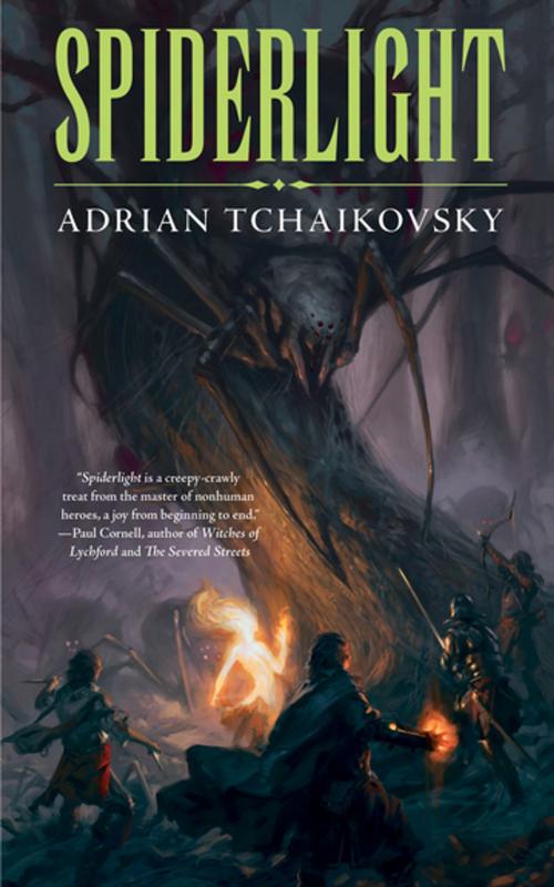 Cover of the book Spiderlight by Adrian Tchaikovsky, Tom Doherty Associates
