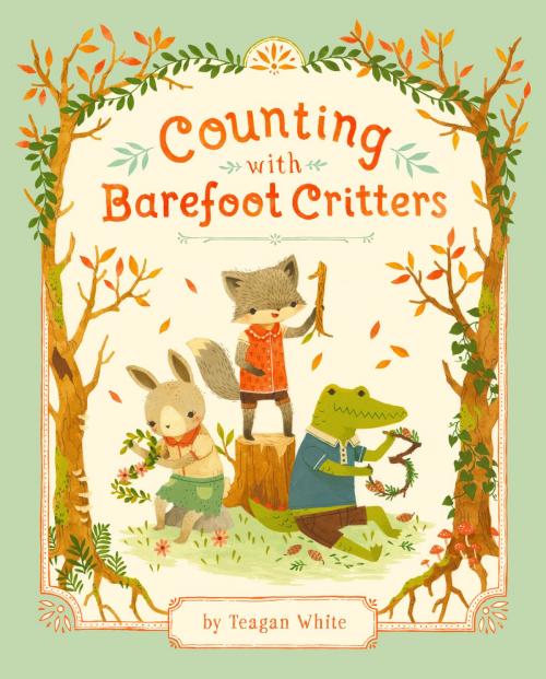 Cover of the book Counting with Barefoot Critters by Teagan White, Tundra