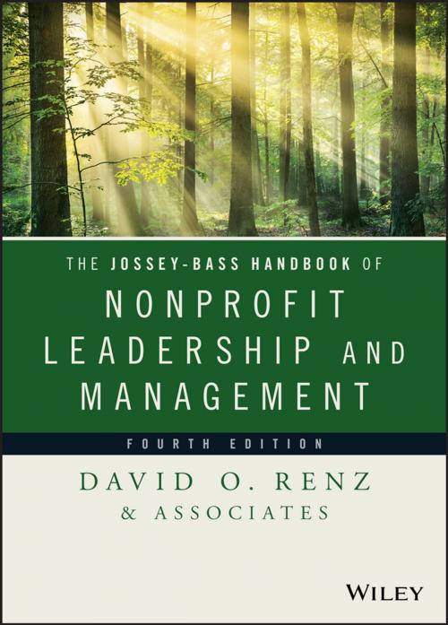 Cover of the book The Jossey-Bass Handbook of Nonprofit Leadership and Management by David O. Renz, Wiley