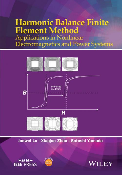 Cover of the book Harmonic Balance Finite Element Method by Junwei Lu, Xiaojun Zhao, Sotoshi Yamada, Wiley