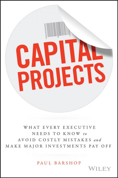 Cover of the book Capital Projects by Paul Barshop, Wiley