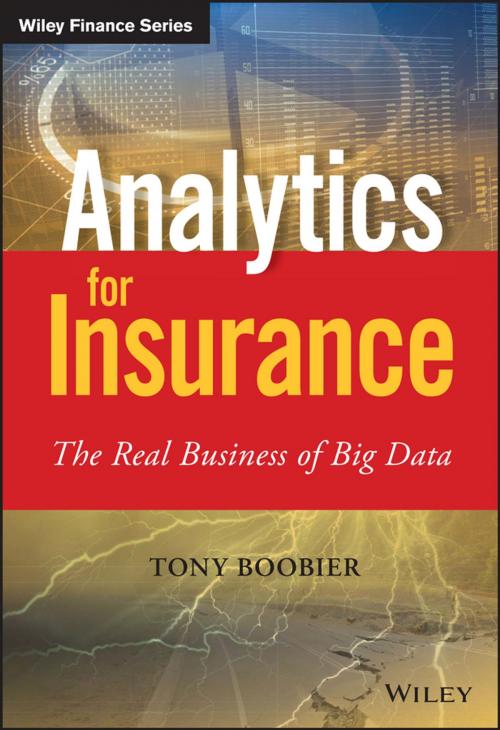 Cover of the book Analytics for Insurance by Tony Boobier, Wiley