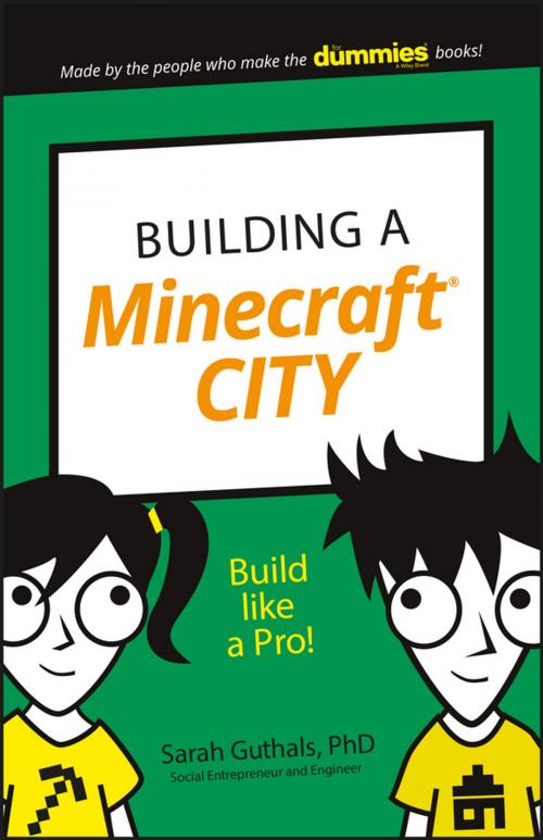 Cover of the book Building a Minecraft City by Guthals, Wiley