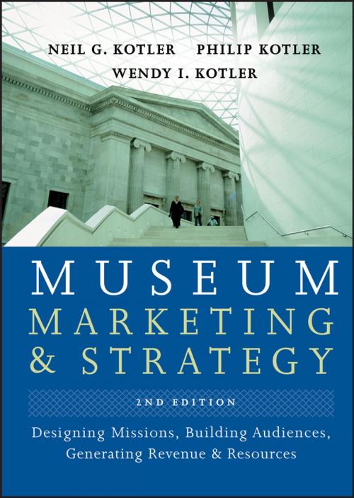 Cover of the book Museum Marketing and Strategy by Philip Kotler, Neil G. Kotler, Wendy I. Kotler, Wiley