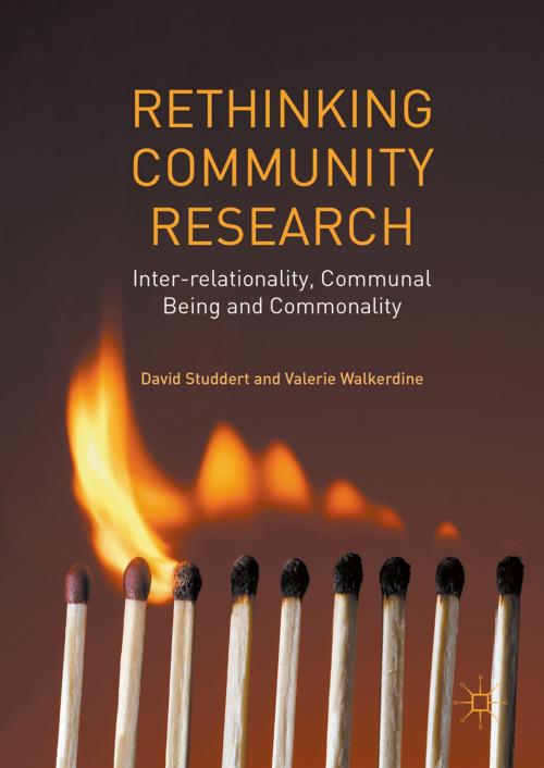 Cover of the book Rethinking Community Research by Valerie Walkerdine, David Studdert, Palgrave Macmillan UK