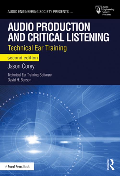 Cover of the book Audio Production and Critical Listening by Jason Corey, Taylor and Francis