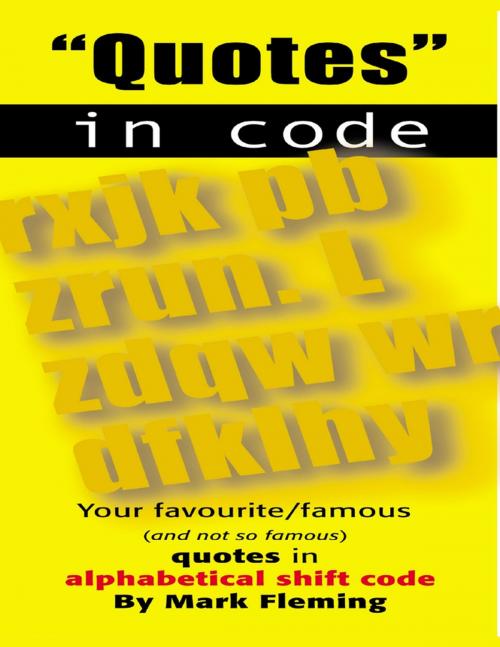 Cover of the book Quotes In Code by Mark Fleming, Lulu.com