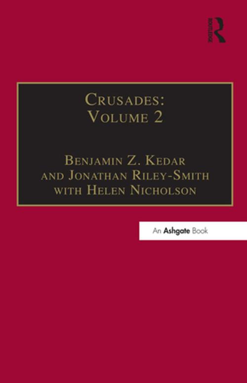 Cover of the book Crusades by Benjamin Z. Kedar, Jonathan Phillips, Jonathan Riley-Smith, Taylor and Francis