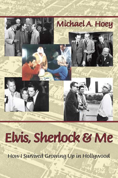 Cover of the book Elvis, Sherlock & Me by Michael A. Hoey, BearManor Media
