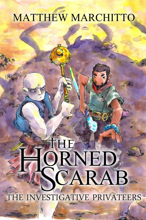 Cover of the book The Horned Scarab by Matthew Marchitto, Matthew Marchitto