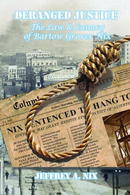 Cover of the book Deranged Justice: The Law & Lunacy of Bartow Grover Nix by Jeffrey Nix, Jeffrey Nix