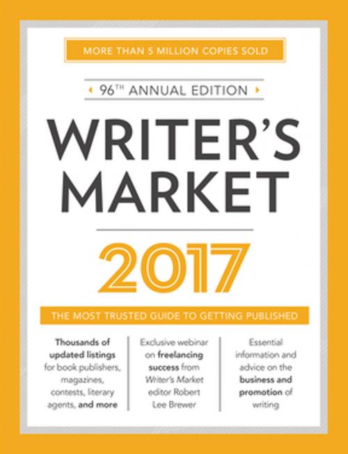 Cover of the book Writer's Market 2017 by , F+W Media