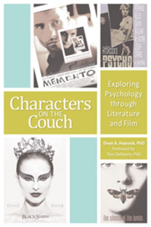 Cover of the book Characters on the Couch: Exploring Psychology through Literature and Film by Dean Haycock, ABC-CLIO