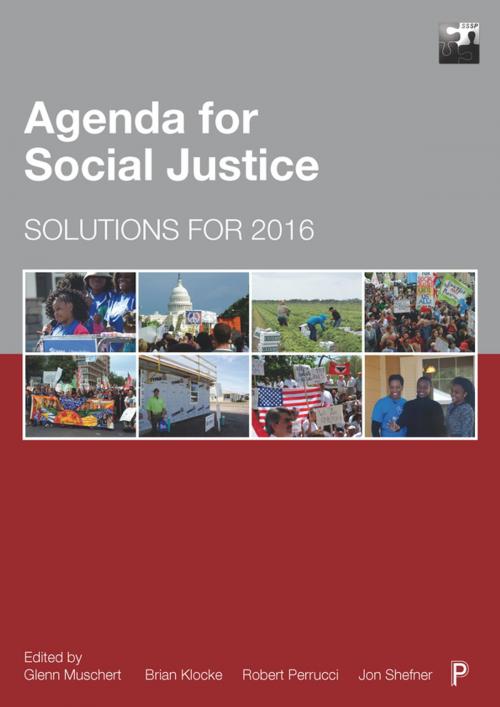Cover of the book Agenda for Social Justice by , Policy Press