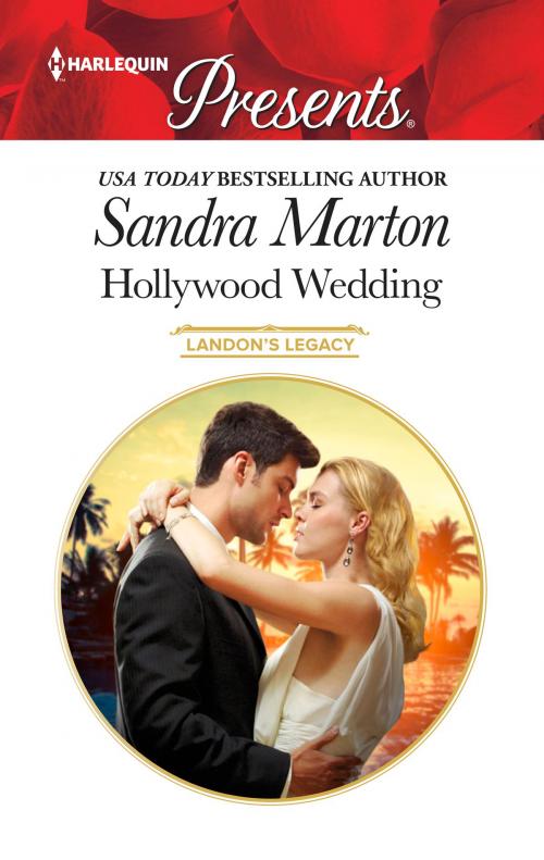 Cover of the book Hollywood Wedding by Sandra Marton, Harlequin