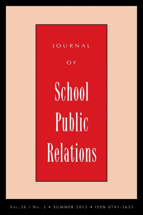 Cover of the book Jspr Vol 36-N3 by Journal of School Public Relations, Rowman & Littlefield Publishers