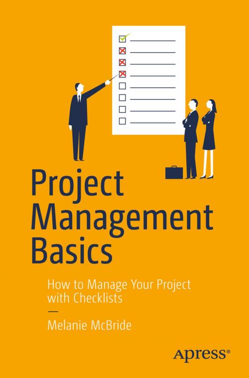 Cover of the book Project Management Basics by Melanie McBride, Apress