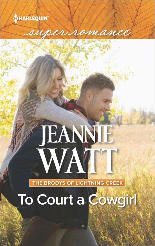 Cover of the book To Court a Cowgirl by Jeannie Watt, Harlequin