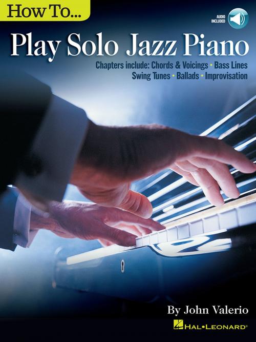 Cover of the book How to Play Solo Jazz Piano by John Valerio, Hal Leonard