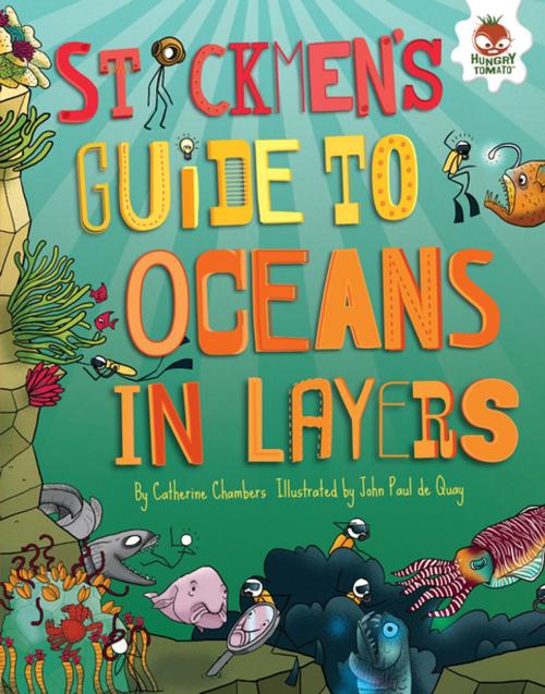 Cover of the book Stickmen's Guide to Oceans in Layers by Catherine Chambers, Lerner Publishing Group