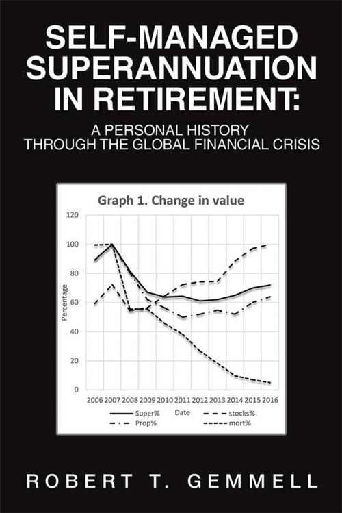 Cover of the book Self-Managed Superannuation in Retirement: a Personal History Through the Global Financial Crisis by Robert T. Gemmell, Xlibris AU