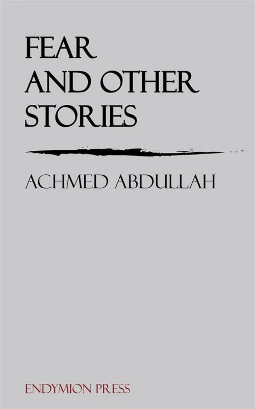 Cover of the book Fear and Other Stories by Achmed Abdullah, Endymion Press