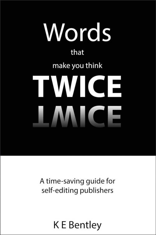 Cover of the book Words That Make You Think Twice by K E Bentley, Bookly Press