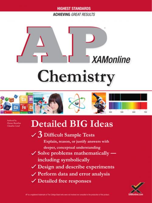 Cover of the book AP Chemistry 2017 by Donna Bassolino, Claudine Land, Sharon A Wynne, XAMOnline