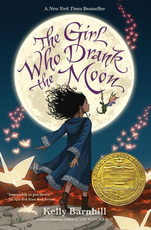 Cover of the book The Girl Who Drank the Moon (Winner of the 2017 Newbery Medal) by Kelly Barnhill, Algonquin Books