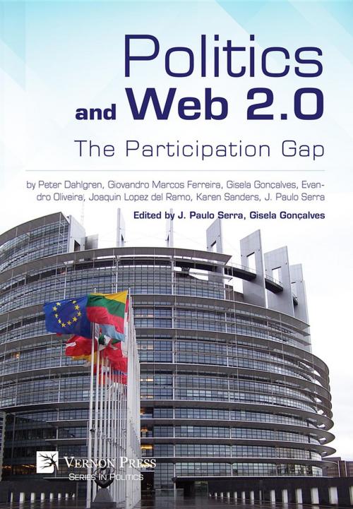 Cover of the book Politics and Web 2.0 by Peter Dahlgren, Vernon Art and Science Inc.