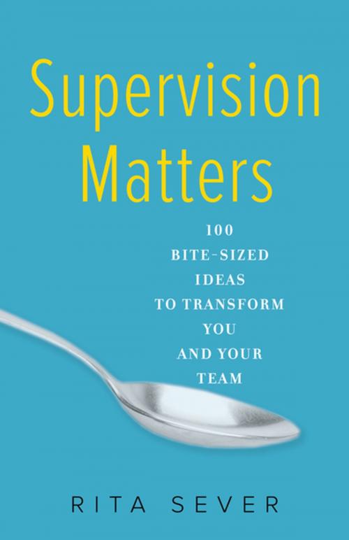 Cover of the book Supervision Matters by Rita Sever, She Writes Press