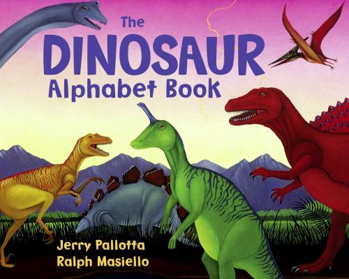 Cover of the book The Dinosaur Alphabet Book by Jerry Pallotta, Charlesbridge
