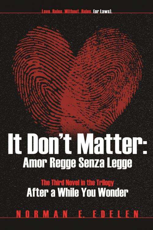 Cover of the book It Don't Matter: Amor Regge Senza Legge (Love Rules Without Rules or Laws) by Norman E. Edelen, Strategic Book Publishing & Rights Co.