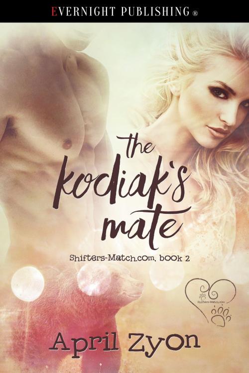 Cover of the book The Kodiak's Mate by April Zyon, Evernight Publishing
