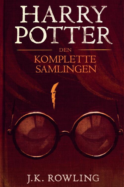 Cover of the book Harry Potter, den komplette samlingen (1-7) by J.K. Rowling, Olly Moss, Pottermore Publishing