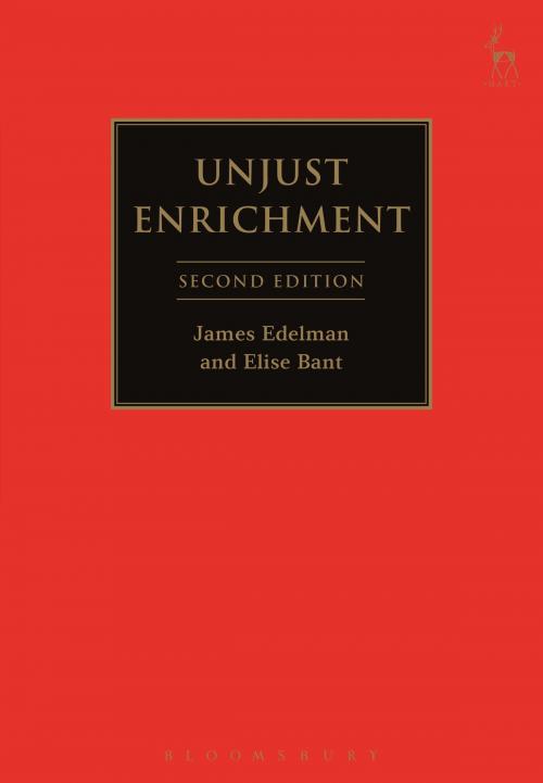 Cover of the book Unjust Enrichment by James Edelman, Professor Elise Bant, Bloomsbury Publishing