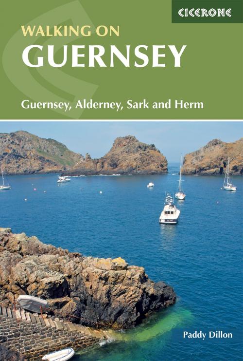 Cover of the book Walking on Guernsey by Paddy Dillon, Cicerone Press