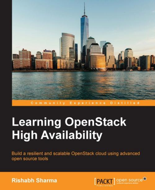 Cover of the book Learning OpenStack High Availability by Rishabh Sharma, Packt Publishing