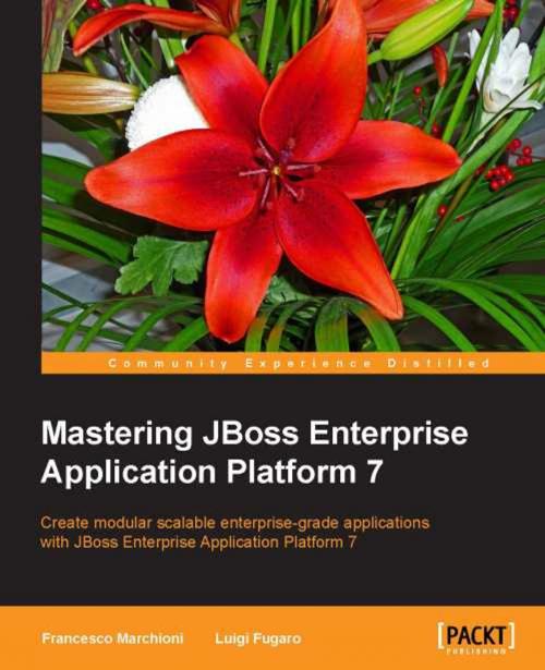 Cover of the book Mastering JBoss Enterprise Application Platform 7 by Francesco Marchioni, Luigi Fugaro, Packt Publishing