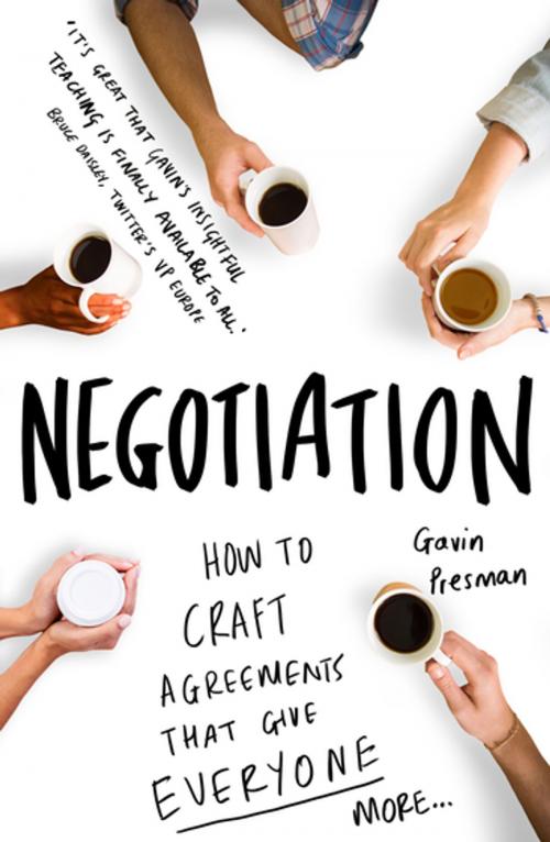 Cover of the book Negotiation by Gavin Presman, Icon Books Ltd