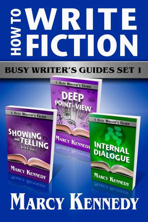 Cover of the book How to Write Fiction by Marcy Kennedy, Tongue Untied Communications