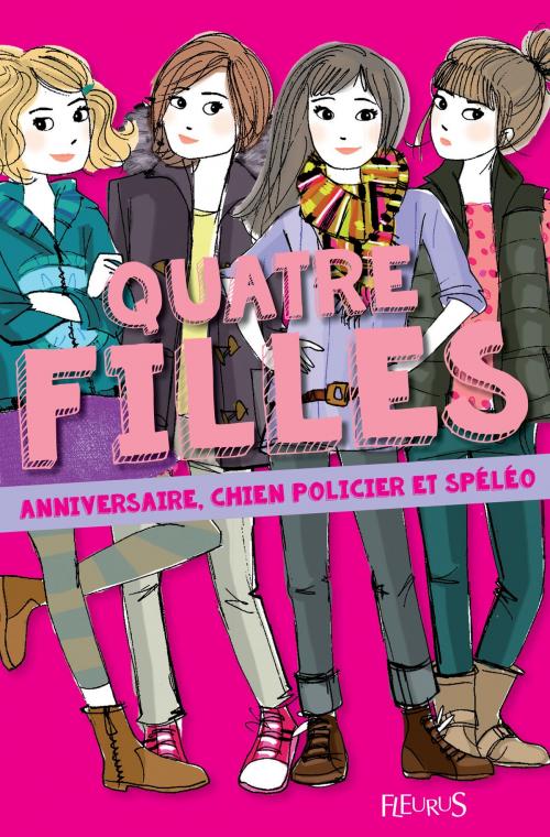 Cover of the book Anniversaire, chien policier et spéléo by Charlotte Grossetête, Fleurus