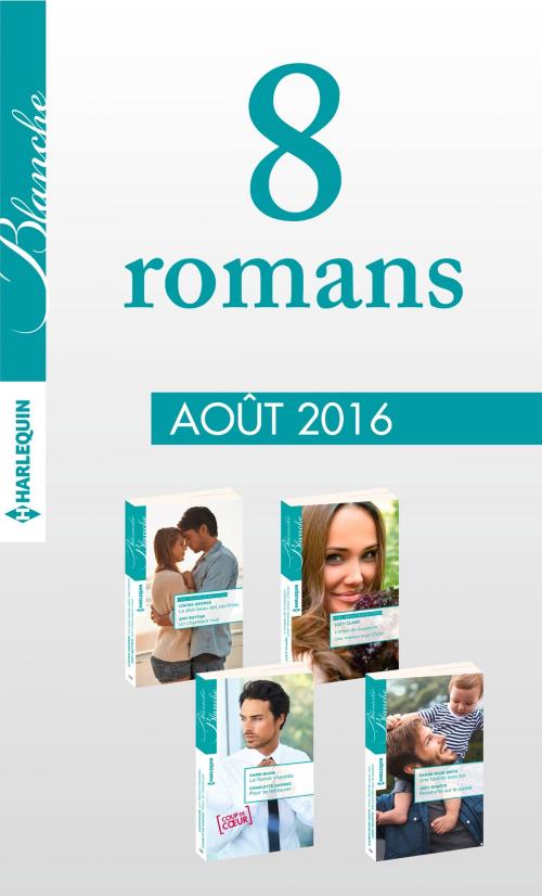 Cover of the book 8 romans Blanche (n°1278 à 1281 - Août 2016) by Collectif, Harlequin